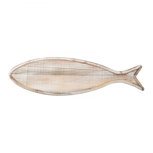 Ocean Fish Board Rustic White